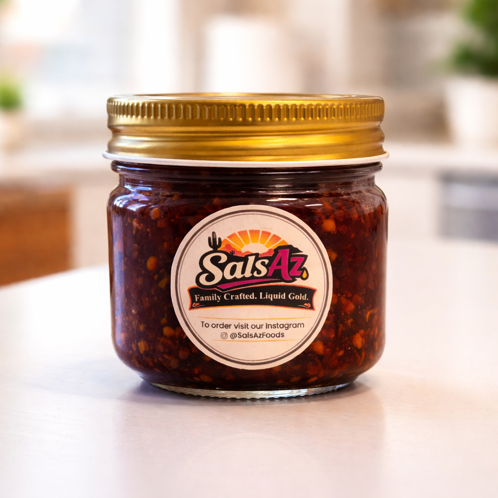 🌶 SalsAz Original Salsa Macha 4oz