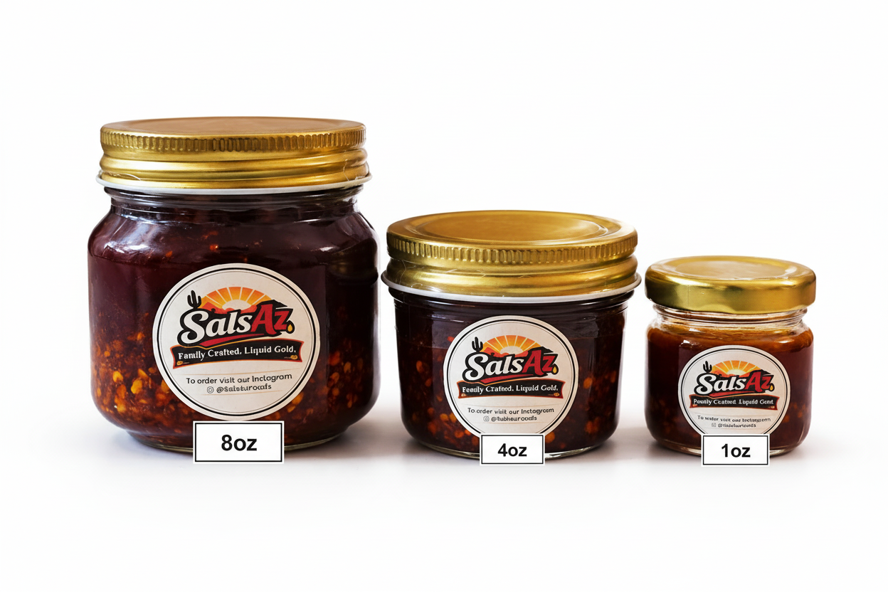 🌶 SalsAz Original Salsa Macha 4oz